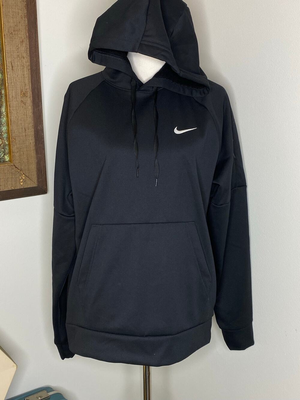 Nike Therma-FIT Men's M Fleece Pullover Hoodie NWT Black